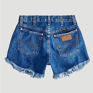 Wrangler Reworked Denim Shorts